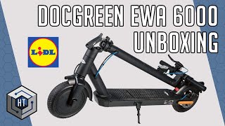 LIDL E-Scooter EWA 6000 – Unboxing & Ersteindruck zum 290 EUR DocGreen mit Wechselakku