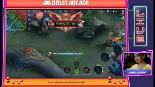 Tonton stream saya Mobile Legends: Bang Bang di Omlet Arcade!