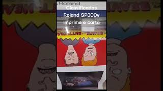 Classificados - Roland SP300V - Imprime e corta - Curitiba-PR