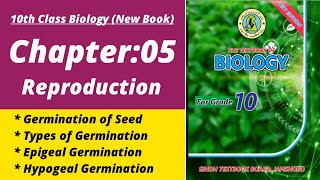 Epigeal germination | Hypogeal germination| Biology class 10 chapter 5| Class 10 new biology