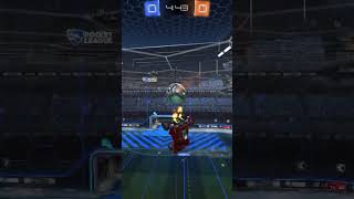 Clean ceiling pinch 🔥#rocketleague