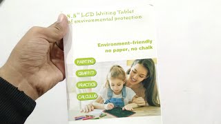 Lcd Writing Tablet For Kids 8.5 Inch Lowest Price In India Review And Unboxing | Real Review