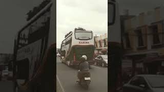 Bis double deck KARINA | Bogor - Jakarta - Madura #bismaniacomunity #videoshort