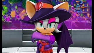 Sonic Forces Speed Battle Witch Rouge gameplay