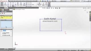 15 - Solidworks 2013 Eğitim  - Fillet (radius) ve Chamfer (pah)  komutları