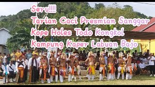 #Cacidance || Seni Tari Caci Kampung Kaper Labuan Bajo 2022 || Seru dan Gagah Perkasa ||