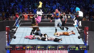 WWE 2K20 8 men battle Royalmatch 2