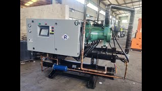 Rhong RCMC-60W Semi-ClosedScrewTypeWater Chillers,ScrewTypeCompressorWaterChiller,WaterCooledChiller