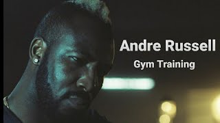 Andre Russell workout , gym training!!!