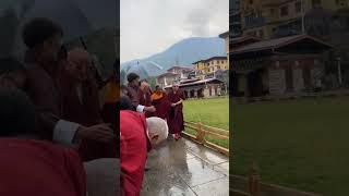 Kyabgon Sakya Gongma Trichen Rinpoche at National Memorial Chorten || Bhutan