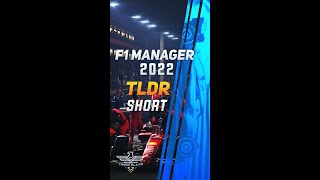 F1 Manager 2022 - 1 Minute Overview!