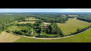 Southern Missouri Ranch- Live Water-390 Acres-Timber-Hunting-Run Livestock-Barns-Home