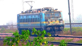 Cinematic Scenes of Trains from Scenic Location with IRON BRIDGE | New Delhi – Amritsar