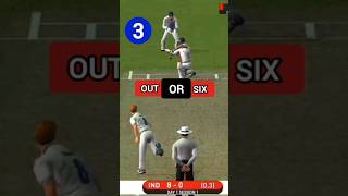 SIX OR OUT CHALLENGE| CRICKET CHALLENGE | GUESS OUT OR SIX #cricket #challenge #shorts