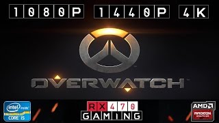 RX 470 | Overwatch | 1080p | 1440p | 4K | Medium/Epic