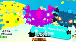 I hatched the rb version of the best mythical in pet simulator x!!!