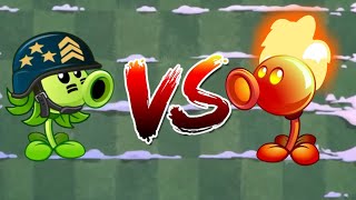 PVZ 2 Mega Gatling Pea & Fire Peashooter & Pea Vine