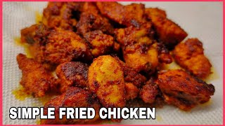 झटपट आणि कमी साहित्यात होणारं मसाला फ्रॉईड चिकन l Instant Masala Fried Chicken | Asha Maragaje