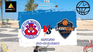 AO VIVO | Jogo de Basquete | Passo Zero vs Municipal sub-17 returno da FBERJ