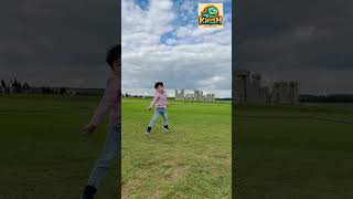 Stonehenge England @KRISHVN #toddlers #uk #vegetarian #england #stonehenge