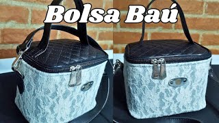 Aprenda a fazer uma Bolsa Baú