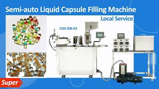 Semi-Automatic Liquid Capsule Filling Machine #capsulemachine #liquidfillingmachine #pharmacy