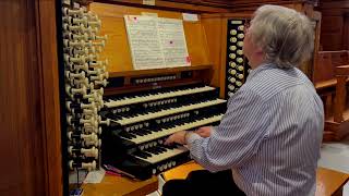 Skizze (Sketch) in F minor by Robert Schumann performed on the Compton organ, St. Bride's London, UK