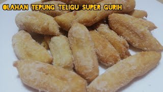 cemilan dari tepung teligu, pemula pasti bisa