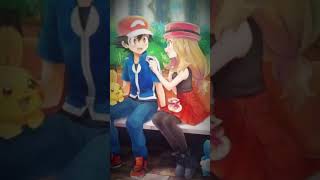 Ash X Serena edit - Ash X Serena love story 💕 - Ash X Serena 🥰 - #ashxserena#pokemonxy#viralshort