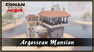 HOW TO BUILD A ARGOSSEAN MANSION [SPEED BUILD] - CONAN EXILES