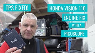 Honda Vision 110 Re-build: Engine repair & fault diagnosis with a Picoscope 2204A