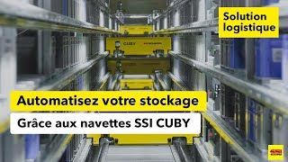 Shuttles logistiques pour le stockage automatisé de vos bacs et cartons