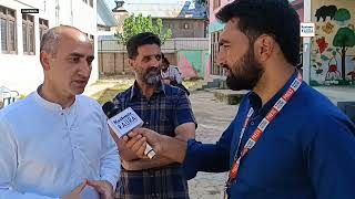 #Watch | AIP Candidate Handwara Constituency Ab Majid Banday Casts His Vote At Handwara.