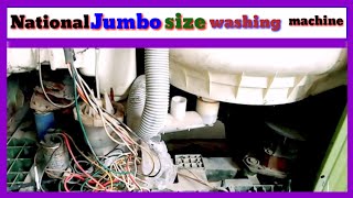 National washing machine jumbo size Ko kholne Ka Tarika