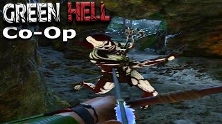 Tribal Warrior Invading New Cave Base | Endless Survival | Green Hell Co-Op Part 6