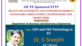 G2V and V2G technology in EV # Electrical Vegical to grid connection