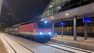 Trainspotting invernale in Stiria - Winterliches trainspotting in der Steiermark