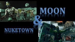 COD Zombies - Nuketown and Moon Crossover Easter Egg