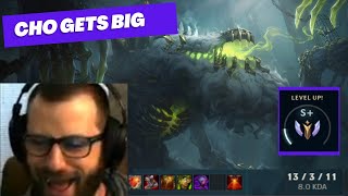 CHO GATH JUNGLE GOT A BUFF (New Tank Items)