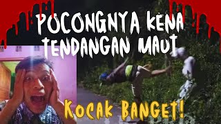 POCONGNYA KENA TENDANGAN MAUT #REACT FRANK POCONG