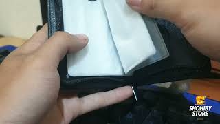 dompet lock wallet 24 slot anti rfid shohiby store