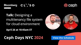 Designing a Multitenancy File System for Cloud Environment | Ceph Days NYC 2024