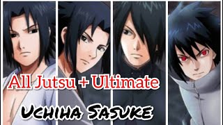 All Jutsu And Ultimate Of Sasuke Uchiha | NxB Ninja Voltage