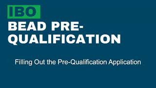 Pre-Qualification Webinar 8/19/2024