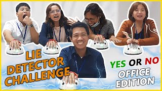 LIE DETECTOR TEST (OFFICE EDITION) NAGKAAMINAN??? | Philippines