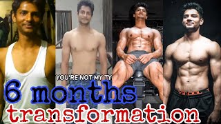 skinny to muscle transformation