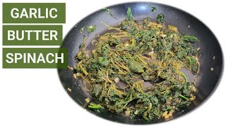 Garlic Sauteed Spinach