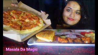 #ASMR #Mukbang #EatingShow | #Pizza #Hut #Special| #Spicy #Pepperoni Pizza | #No Talking Show