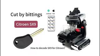 2M2 TANK 2 Pro Cut a Key for Citroen SX9- EOBDTool