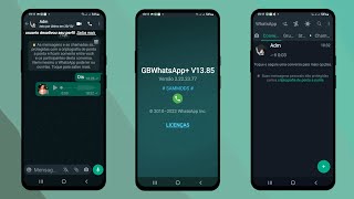 CHEGOU! NOVO WHATSAPP GB V13.85F SUPER ATUALIZADO  2022 COM NOVOS EMOJIS (O Melhor)